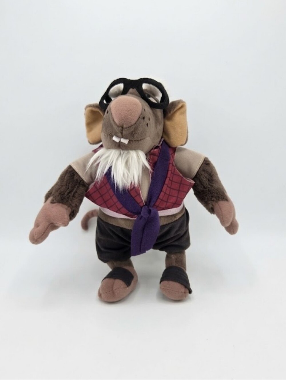 Mattel Teenage Mutant Ninja Turtles Mutant Mayhem Splinter Plush 8"